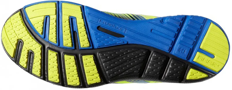 Asics Men's GEL-Super J33 Yellow/Blue/Black UK 9-6